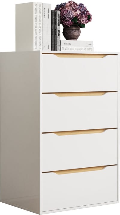 VCM zwarte nachtkastje, nachtkastje, nachtkastje voor slaapkamer, groot nachtkastje, nachtkastje met lades voor slaapkamer, nachtkastje met lades, nachtkastjes