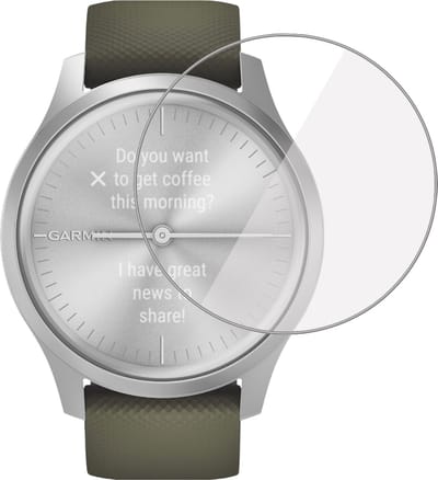 Screenprotector geschikt voor Garmin Vivomove Style - Folie Screen Protector geschikt voor Garmin Vivomove Style