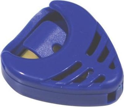 Plectrum houder voor op gitaar - blauw