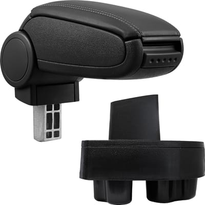 [pro.tec]® Armsteun-Opel Corsa-Combo C-kunstleer-zwart