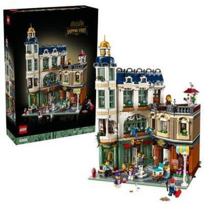LEGO Icons - Winkelstraat Bouwpakket voor Volwassenen met Gebouw - 11371