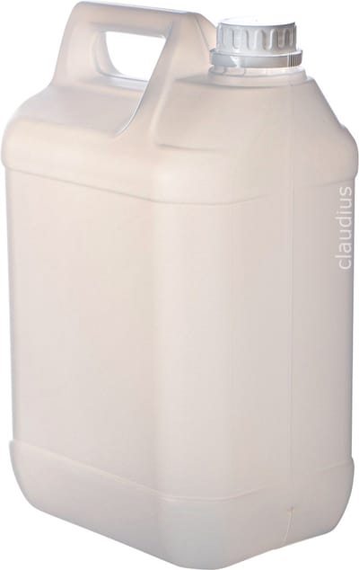 Jerrycan 5 liter – inclusief dop – totaal te legen