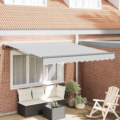 vidaXL - Zonnescherm - Frame - Verstelbaar - Antraciet - 3 - x - 2,5 - m - Staal