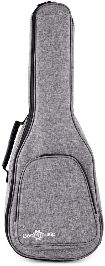 Ukulele Tenor Premium Gigbag van Gear4music, Grijs