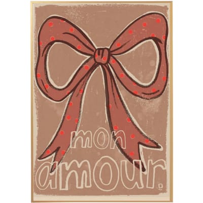 Studio loco poster bow 50 x 70 cm