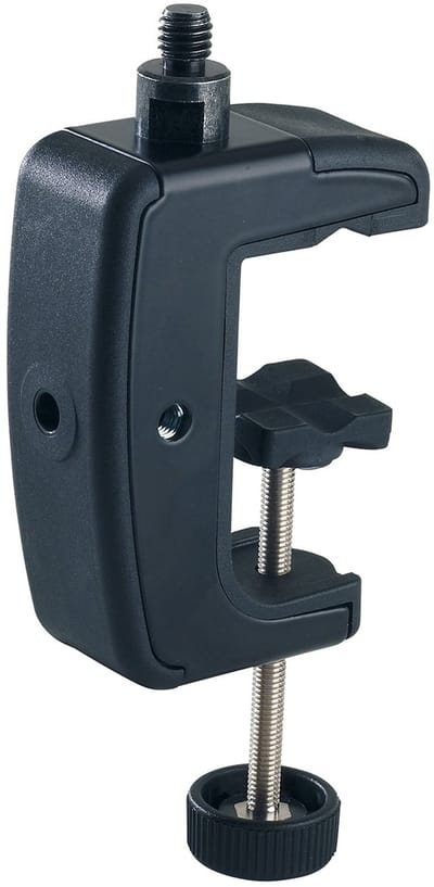 K&M 23720 - Tafelklem, zwart