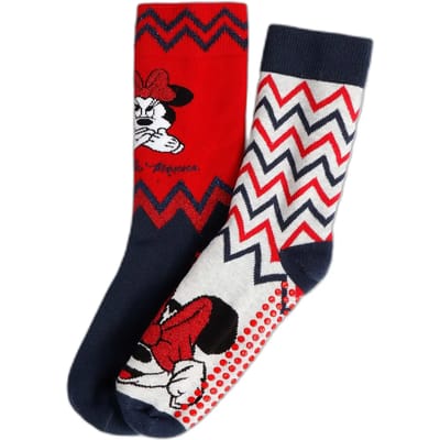 Damessokken Disney Minnie ZigZag (x6)