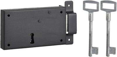 Opbouwslot - Deurslot Grendel - Beveiliging Thuis - Linker Opening - 140 mm Lengte - Metaal