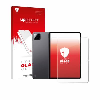 upscreen - Screenprotector voor Xiaomi Pad 7 Pro (Voor+Camera) - Folie Beschermfolie Beschermglas transparant
