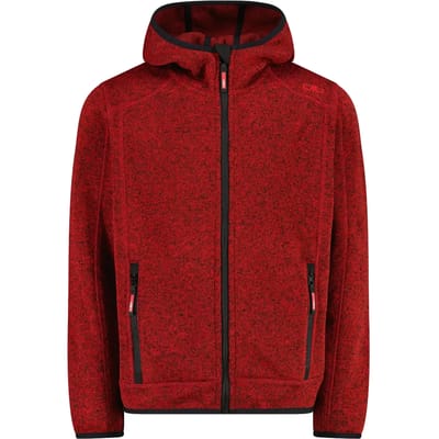 Kinder fleece met capuchon CMP