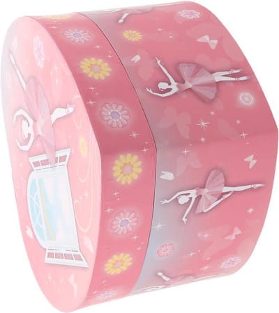 Muziekdoos Sieraden - Balletdoosje Meisjes - Sieraden Opbergen - Hartvorm Met Danseres - 145 cm - Roze