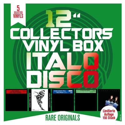 Art Fine, Claudio Mingardi, Dario Dall'Aere, The Garden 'Lectric Workers Feat. Funny Randon & Delanua - 12 Collector's Vinyl Box: Italo Disco