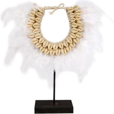 Gifts Amsterdam Ornament Verenketting 18 X 31 X 6 Cm Staal Wit