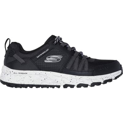 Skechers Escapeplan waterdichte wandelschoenen voor dames (Zwart, Wit)