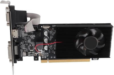 Dailygoods- Grafische Kaart 1G DDR3 - PCI Express 2.0 - 2560 x 1600 Resolutie - 1000 MHz Kernfrequentie - DVI/VGA Interface - 60W Stroomverbruik - Videokaart