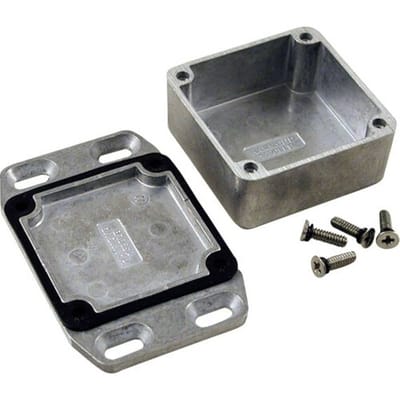 Hammond Electronics 1590WLLBFL Universele behuizing 50 x 50 x 25 Aluminium Natuur 1 stuk(s)