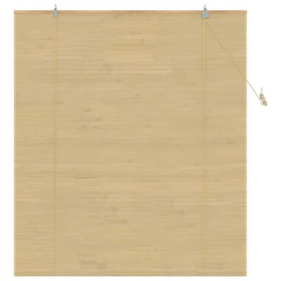 vidaXL - Rolgordijn - Naturel - 140 - x - 160 - cm - Bamboe