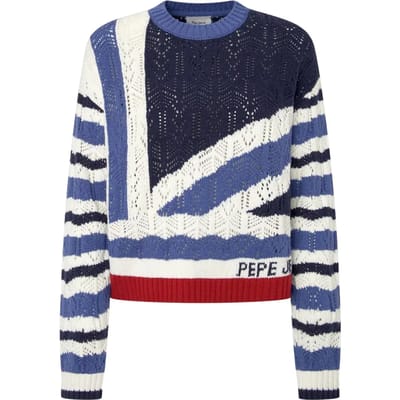 Pepe Jeans Harlow Trui Blauw M Vrouw