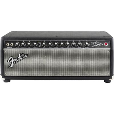 Fender Super basman Head zwart - Bass top