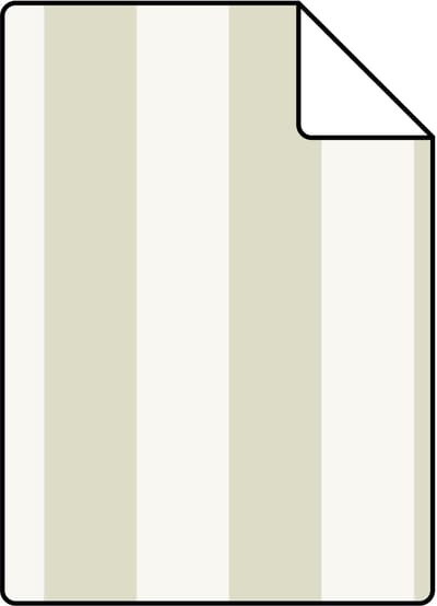 Proefstaal ESTAhome behang strepen lichtgroen - 26.5 x 21 cm - 132234-S