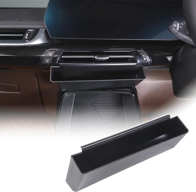 Zwarte Auto Organizer Lade voor Middenconsole - Opbergdoos Accessoire voor X1 U11 2023-2024 met ABS Materialen en Stijlvol Ontwerp