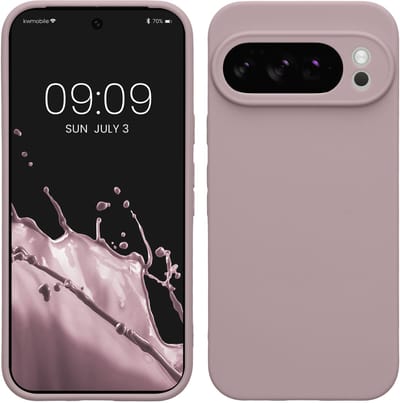 kwmobile telefoonhoesje geschikt voor Google Pixel 10 Pro - Hoesje voor smartphone - Precisie camera uitsnede - In licht oudroze