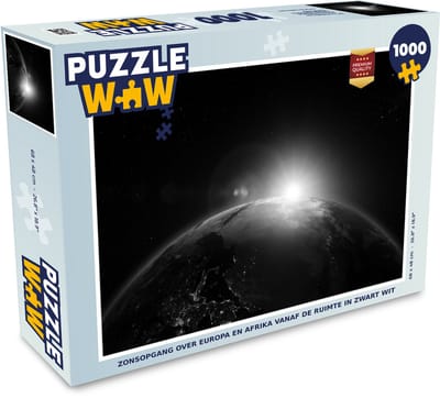 Puzzel Aarde - Planeten - Zon - Legpuzzel - Puzzel 1000 stukjes volwassenen
