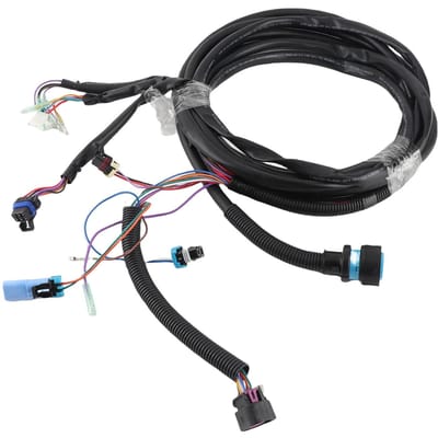 Buitenboordmotor Top Hoofdkabelboom 84‑896537T15 15FT 14-Pin Hoofd Kabelboom Vervanging voor Mercruiser Motoren black