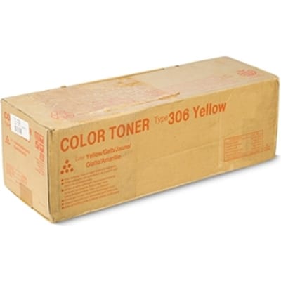 Ricoh type 306 toner cartridge geel (origineel)