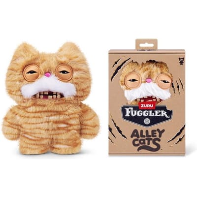 Fuggler Alley Cats Pluche Speelgoed 9 Inch Grappig Lelijk Tanden Monster Knuffeldier Huisdier Kat Pluche Poppen Verzamelspeelgoed voor Kinderen 23.5cm