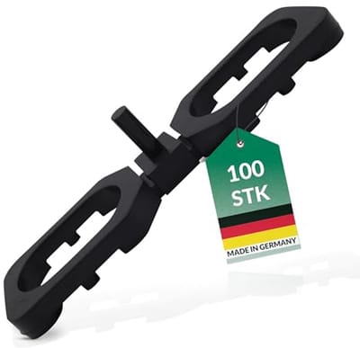 Afstandhouders voor Terrasplanken 4 mm - 100 Stuks voor Perfecte Afstand