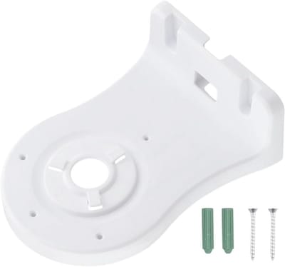Horizontale wandhouder - Camera houder - Beveiliging thuis - Verstelbare hoek - 16 x 12 x 5 cm - Wit