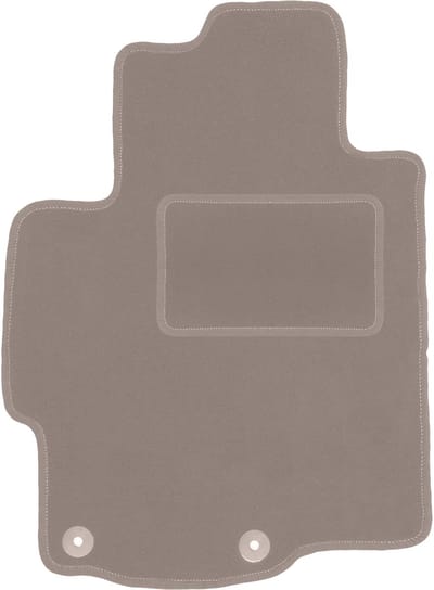 Beige bestuurdersmat voor: Mitsubishi Lancer VIII CY sedan, sportback (2007-2016)