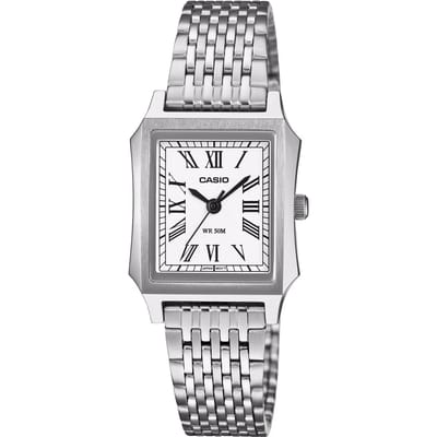 Casio Casio Collection LTP-B190D-7BVER Horloge - Staal - Zilverkleurig - Ø 24 mm