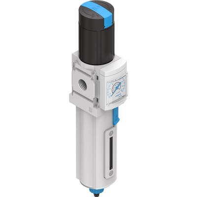 Festo Filterregelaar G1/4'' 0.5-12bar 1200l/min 5µm - 535720 - P2WGX