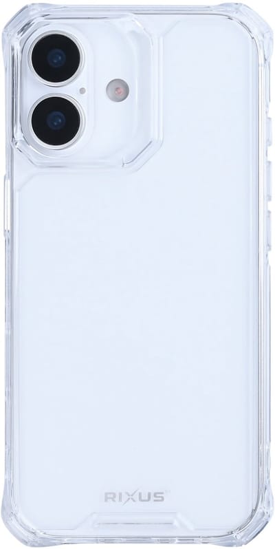Rixus Armor-X Anti Shock Case For Apple iPhone 17 Transparant