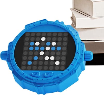 AI Schaakbord - Intelligent spel - Hersentraining thuis - Dynamische AI - Compact formaat - Blauw