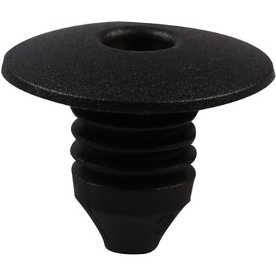 10 Stuks Plastic Clips Kofferbakbekleding Zwart voor VW: 119867199C