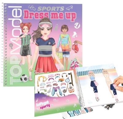Depesche - TOPModel Fantasy Model Dress Me Up - stickerboek