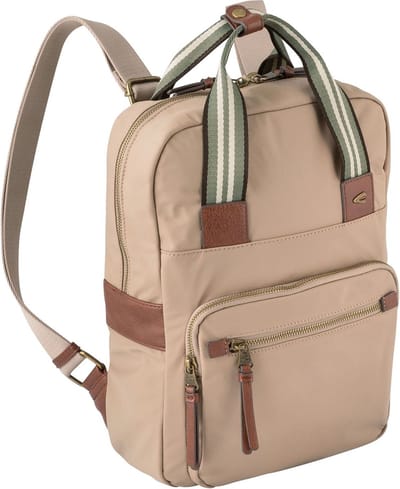 camel active Vrije tijd rugzak Rugzak met laptopvak Bari Backpack Beige
