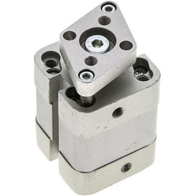 ISO 21287 Compacte Dubbelwerkende Cilinder 25-10mm - Magnetisch - Niet-roterend