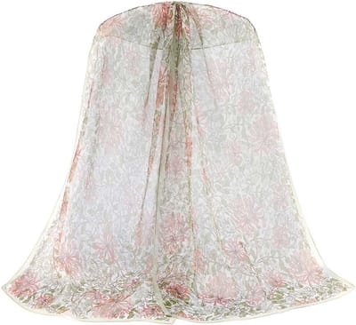 Signare - Sjaal - 100% pure zijde – Honeysuckle – Kamperfoelie – May Morris