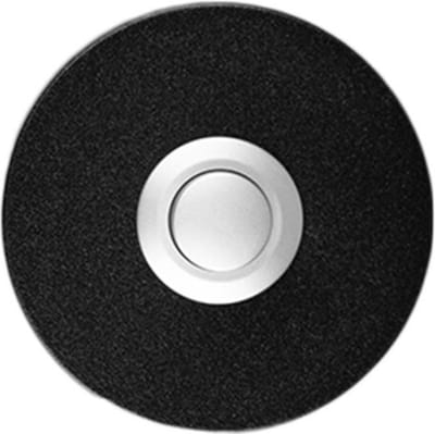 Ivana Economy Beldrukker Rond Ã˜51mm Aluminium Zwart
