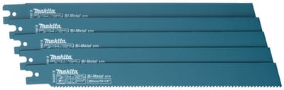 Makita E-26216 Reciprozaagblad recht voor staal 235mm VE=5