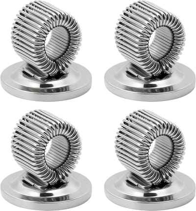 Zelfklevende pennenhouders met metalen clip - 4 stuks voor kantoor, laptop en whiteboard organizer