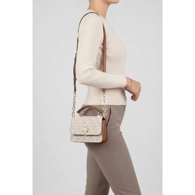 Michael Kors Small Crossbody Vanilla/acrn Size: OS | Handbags Outlet | Dames | Beige