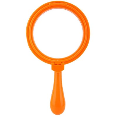 90mm Handheld Kinderen 3X Vergrootglas Vergrootglas met Standaard Educatief Speelgoed voor Kinderen