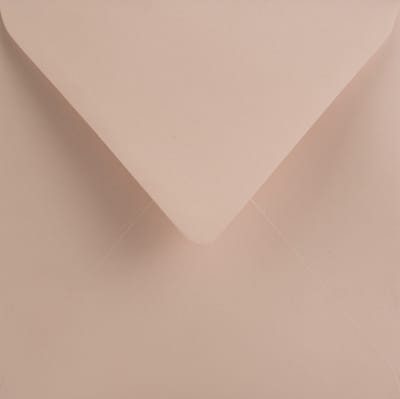 Gladde roze enveloppen vierkant K4-153 - 153 x 153 mm - 25 stuks - NK natgelijmde - 115 gram - Sirio Color - Netuno