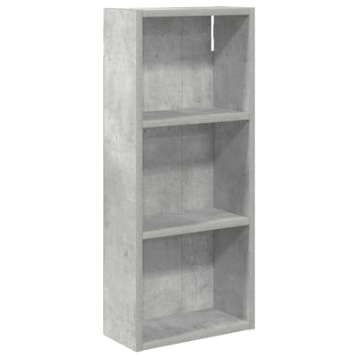 vidaXL - Badkamer - wandkast - Beton - Grijs - 30 - x - 14 - x - 70 - cm