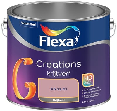 Flexa - Creations Muurverf Krijt - A5.11.61 - Mengverf - 2,5 L